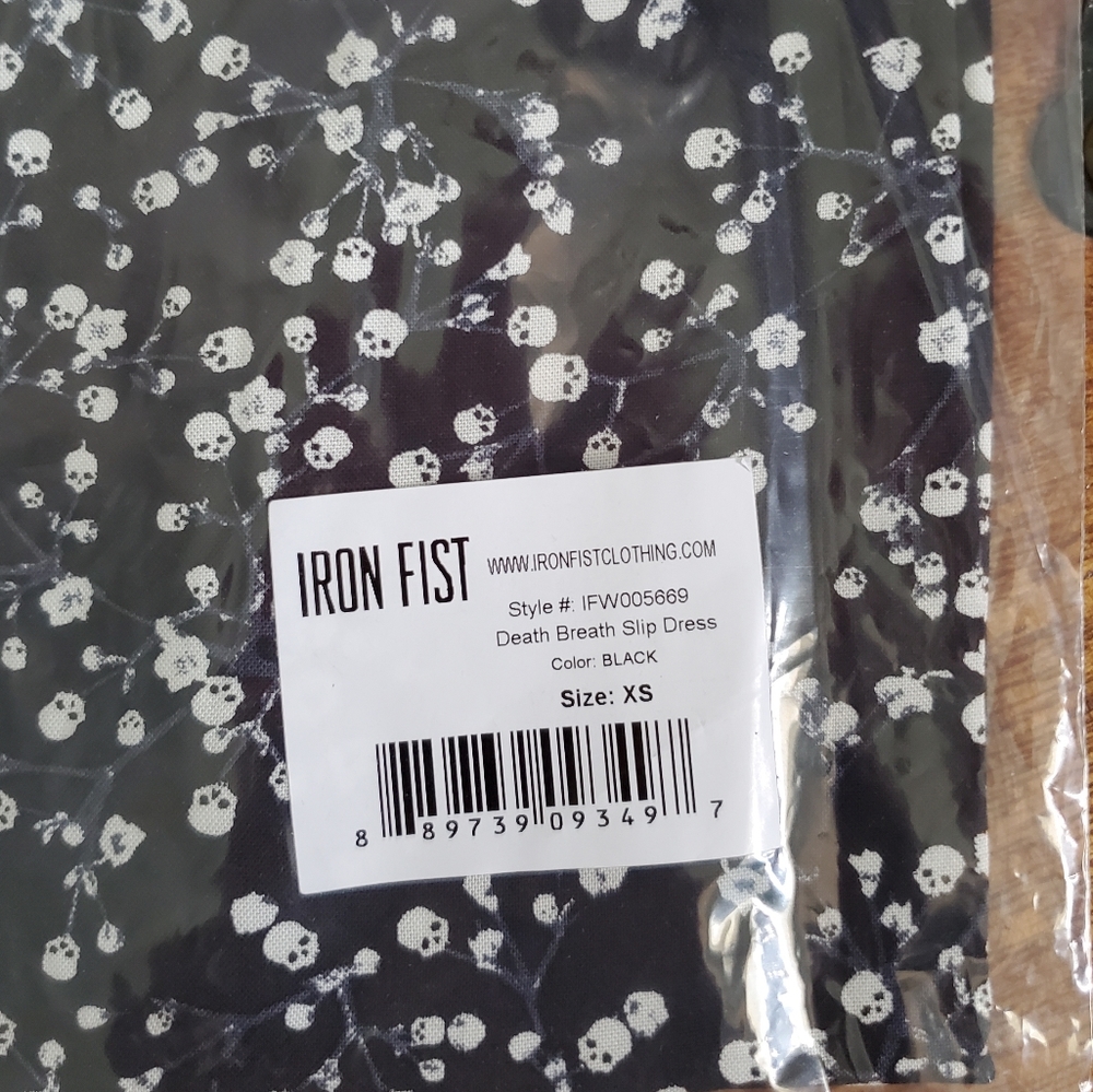 ☠ Iron Fist Death Breath Slip Dress ☠ - Picture 8 of 16